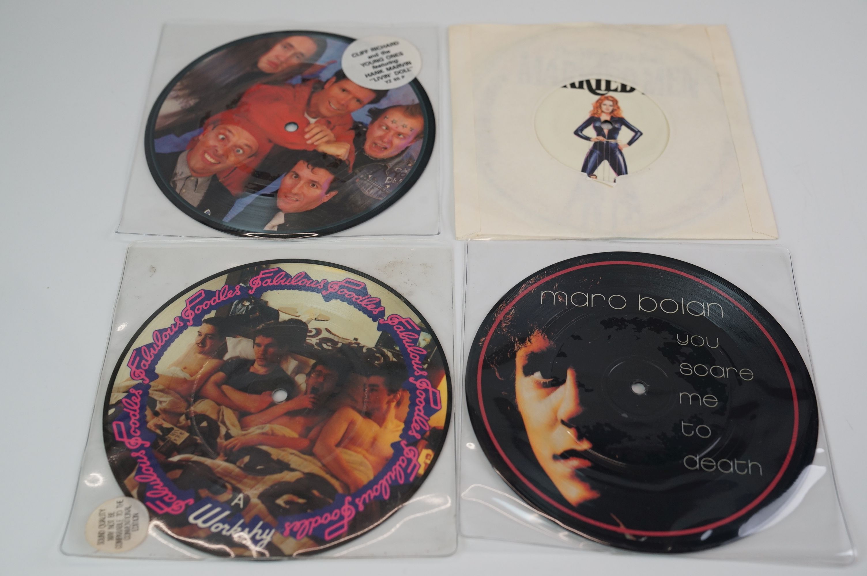 Vinyl - Collection of over twenty 7 inch picture discs including Marc Bolan, Abba, Bucks Fizz, David - Image 2 of 8