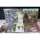 Vinyl - The Beatles Collection of 9 LP's to include 1967-70, Revolver with Gramophone Co and Sold In
