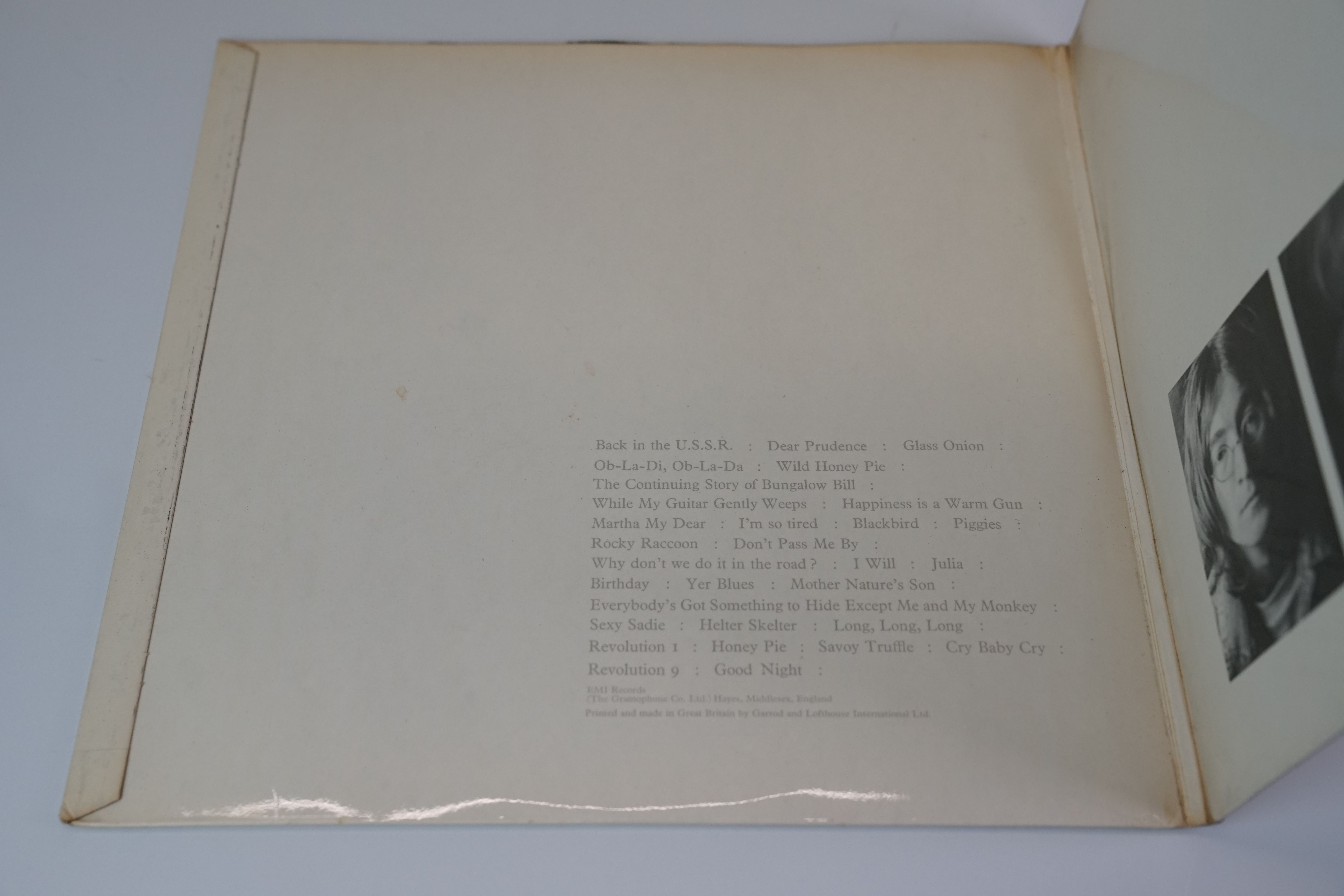 Vinyl - The Beatles White Album (PCS 706718) Stereo top loader No 0399149, three photos (Lennon - Image 5 of 14