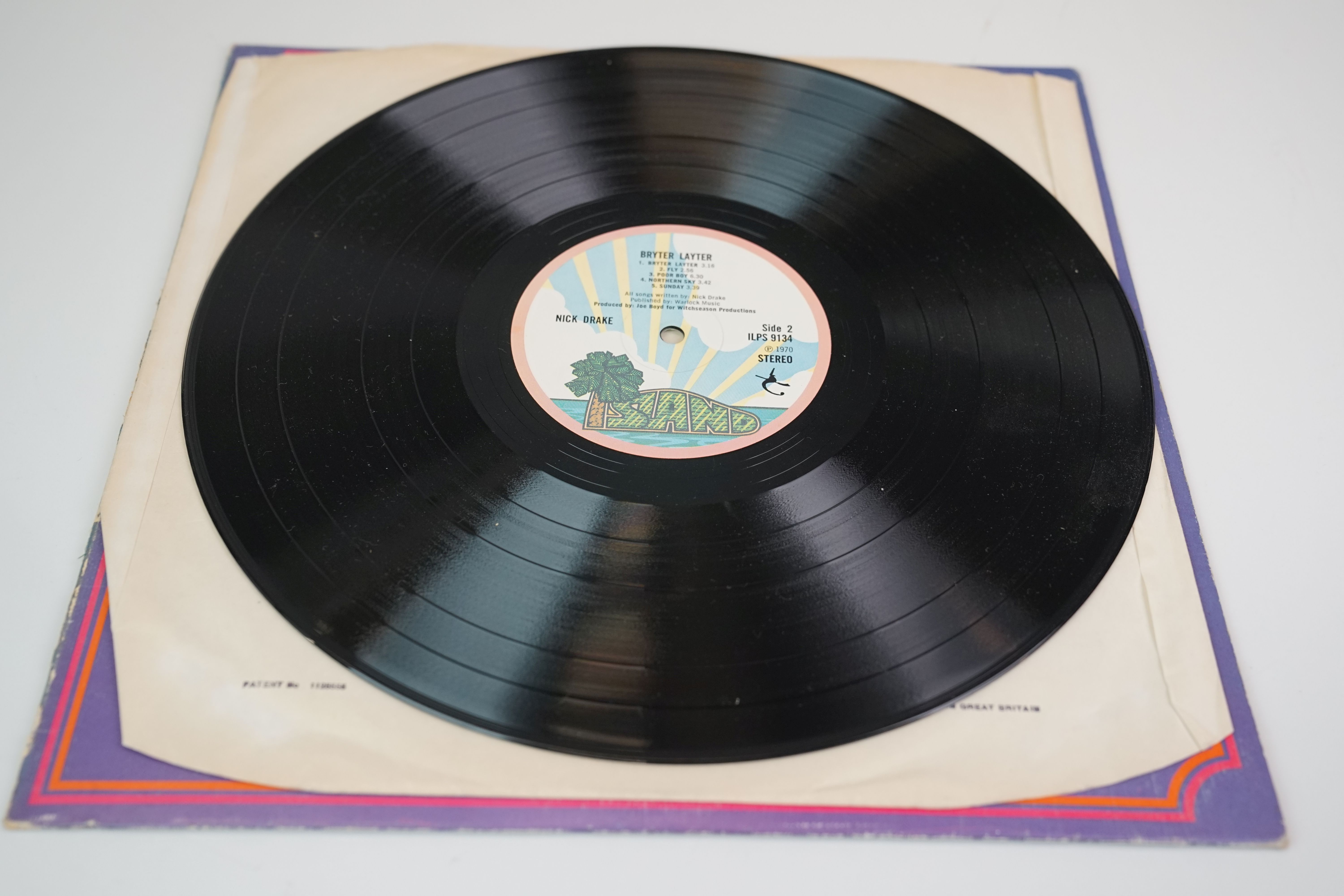 Vinyl - Nick Drake Bryter Later (ILPS 9134) first press with pink rim Island label, Stereo on label, - Image 4 of 6