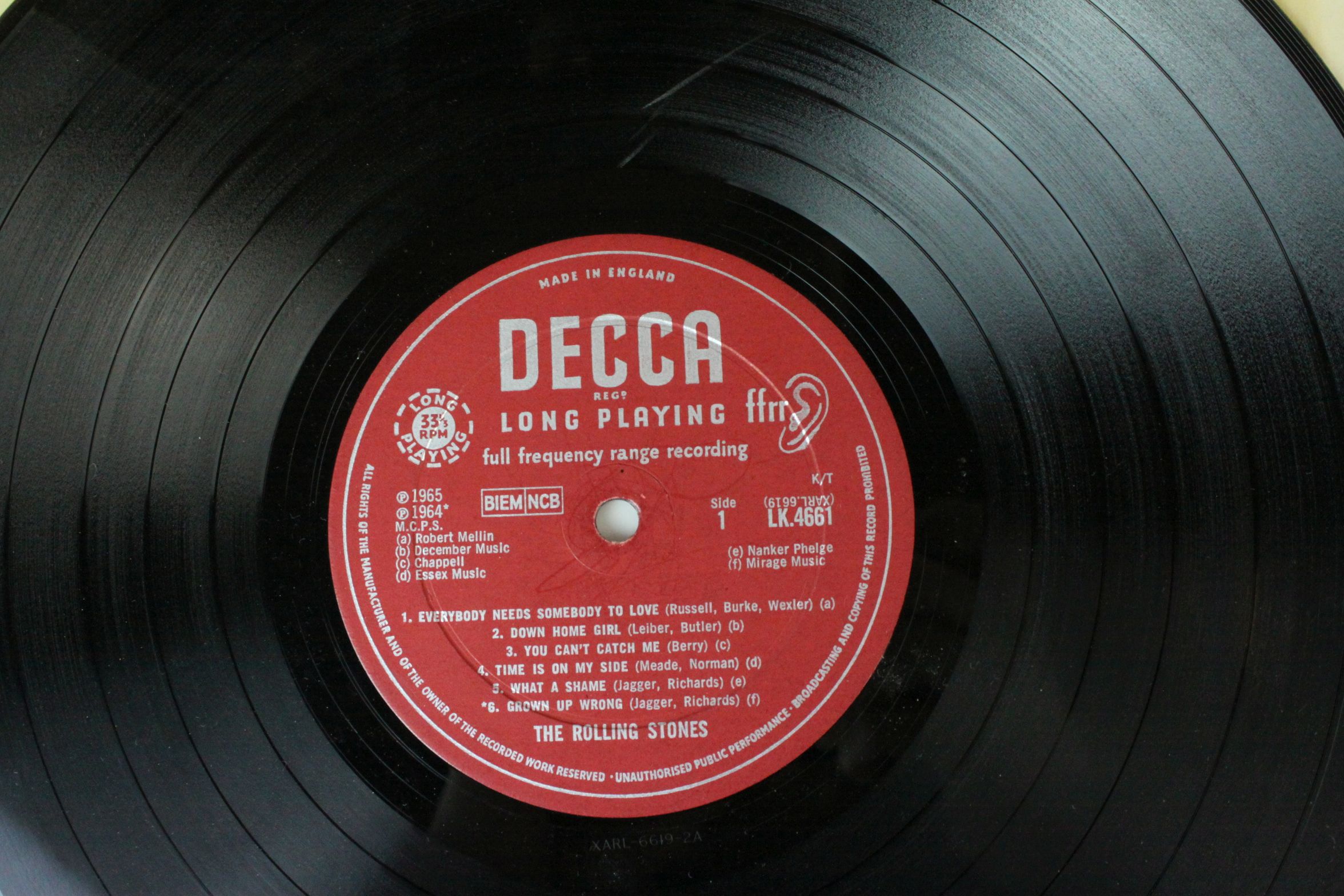 Vinyl - Two The Rolling Stones LPs to include no 1 on Decca LK4605 mono and no 2 LK4661 mono, - Image 3 of 12
