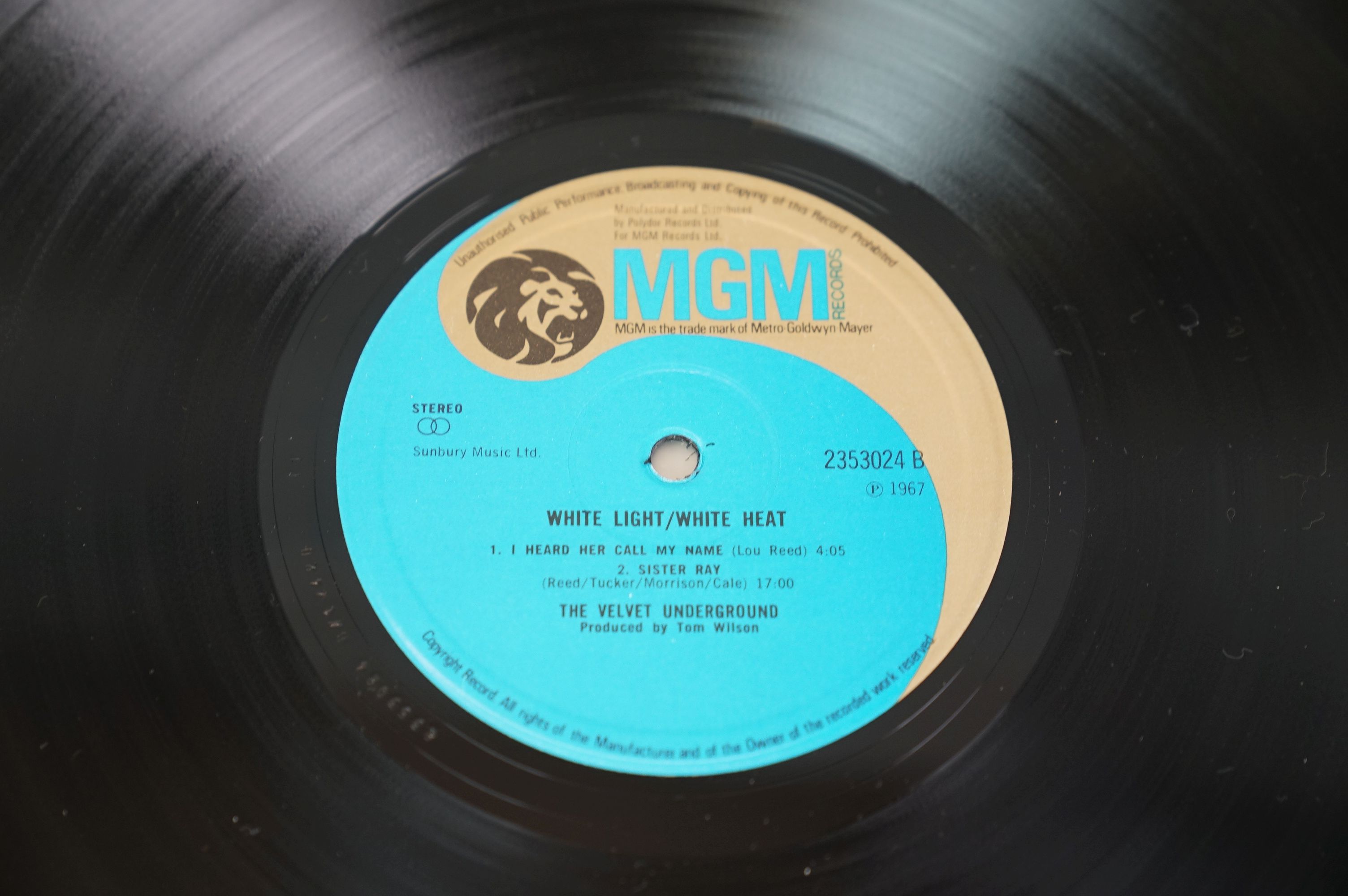 Vinyl - Four Velvet Underground LPs to include White Light/White Heat MGM 2353024, Loaded ( - Image 24 of 31