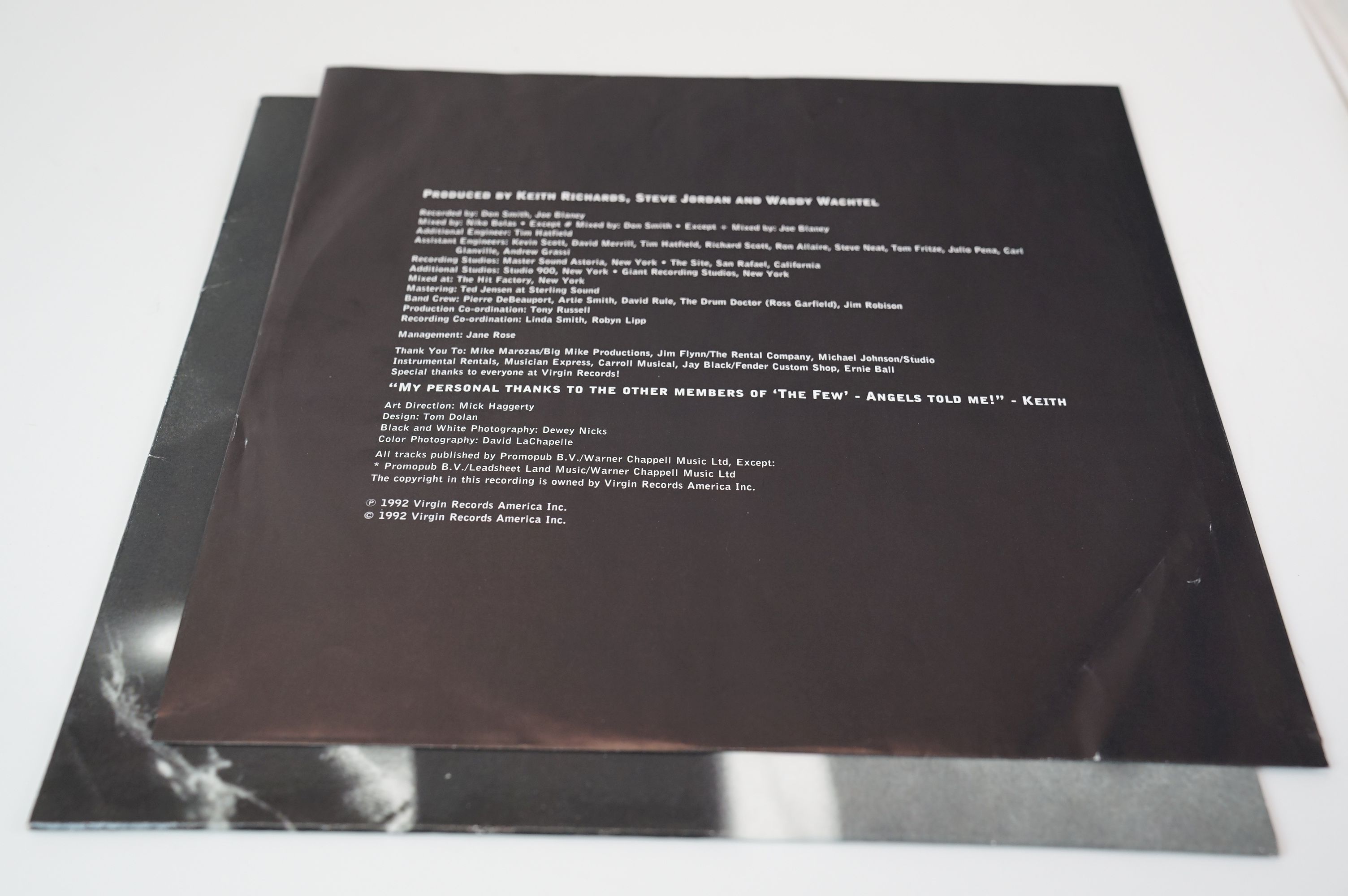 Vinyl - Keith Richards Main Offender LP on Virgin VUSLP 59 with inner, excellent - Image 4 of 8