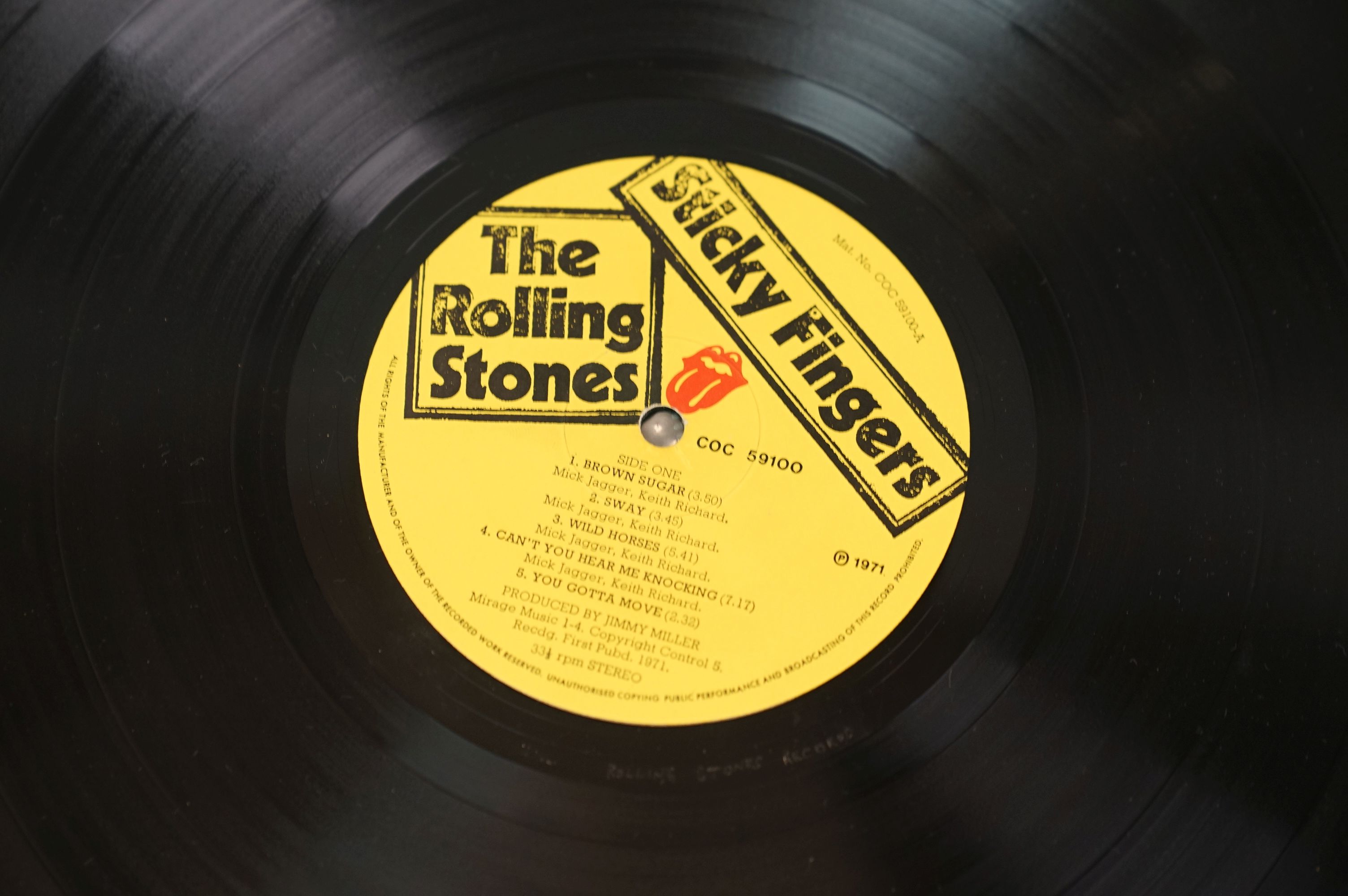 Vinyl - The Rolling Stones Sticky Fingers LP COC59100 stereo with insert, excellent - Image 9 of 9