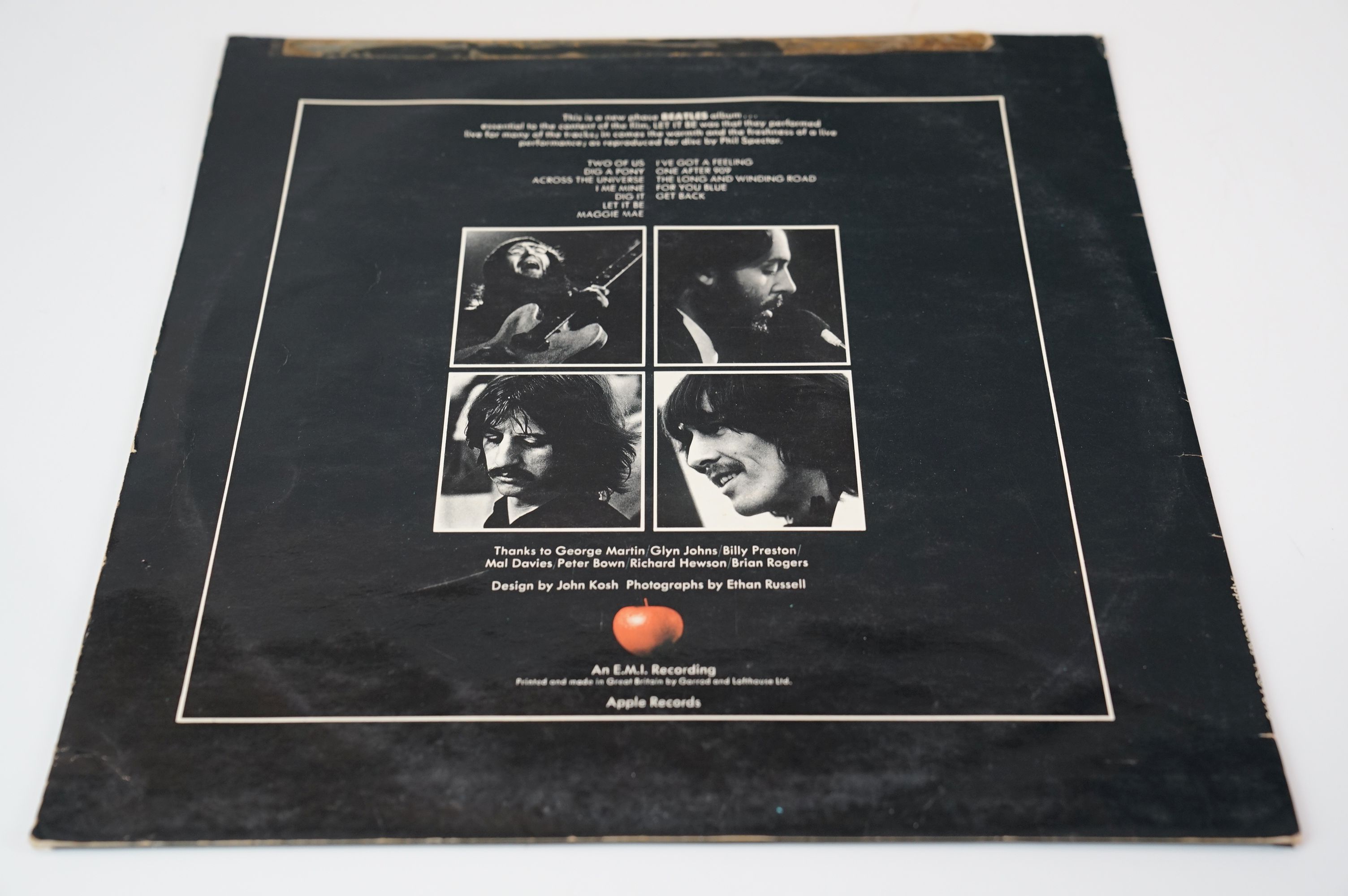Vinyl - The Beatles Let It Be Box set with record and book, laminated cover, vg overall - Image 10 of 10