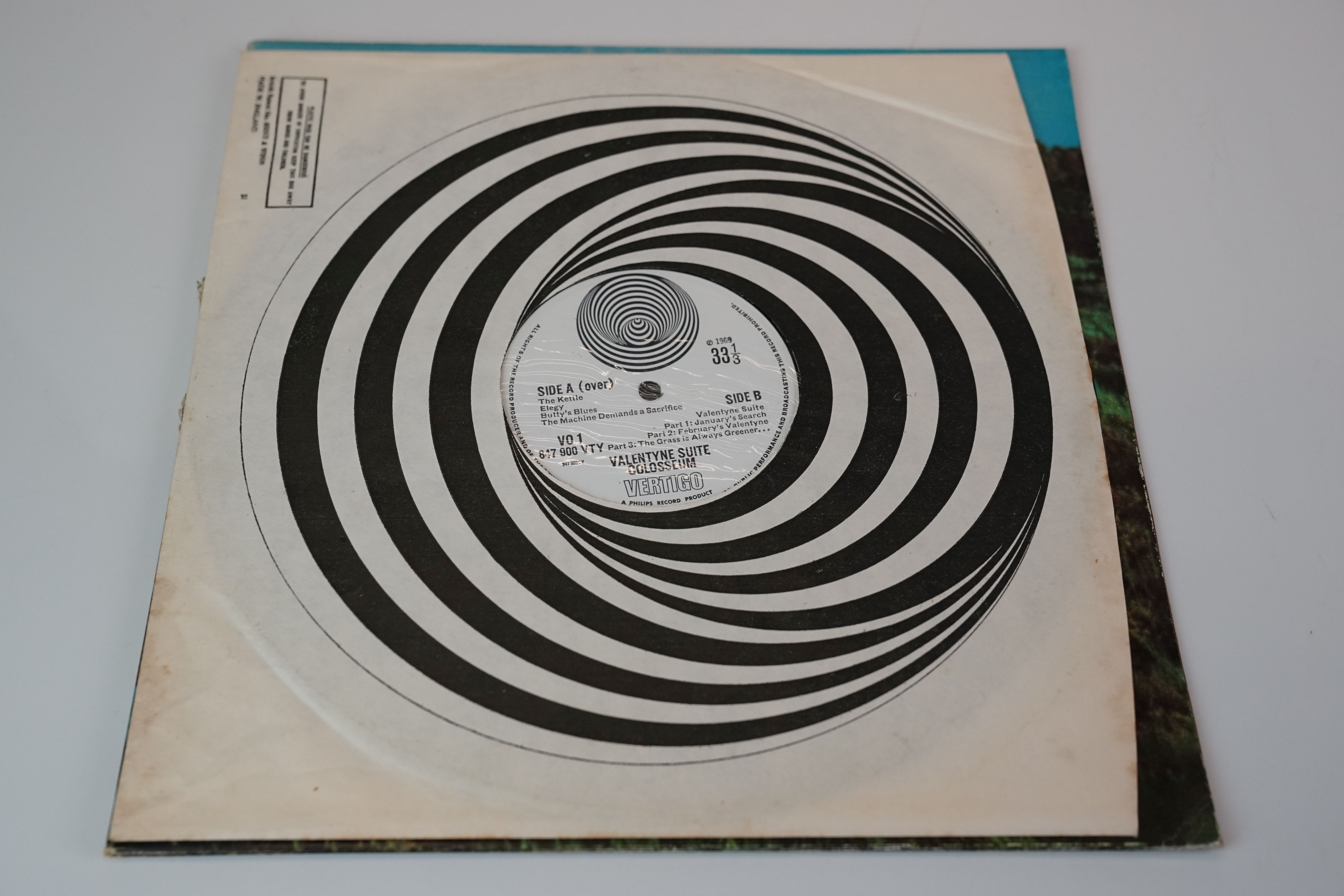 Vinyl - Colosseum Valentyne Suite LP on Vertigo VO1 with Phillips credit, swirl sleeve, vinyl ex, - Image 5 of 9