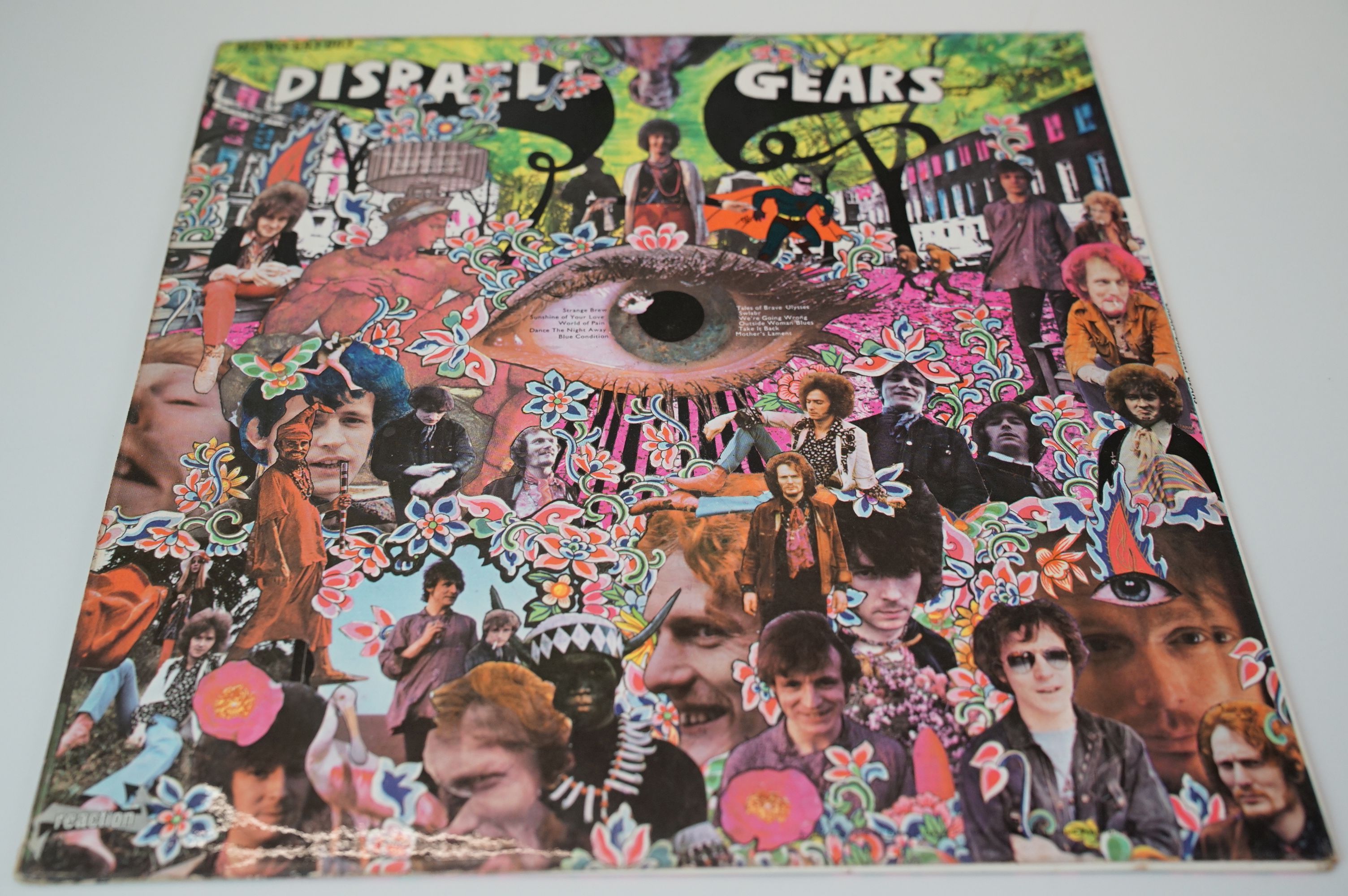 Vinyl - Cream Disreali Gears LP on Reaction 593003 mono, laminated sleeve sleeve and vinyl vg++, - Image 2 of 7