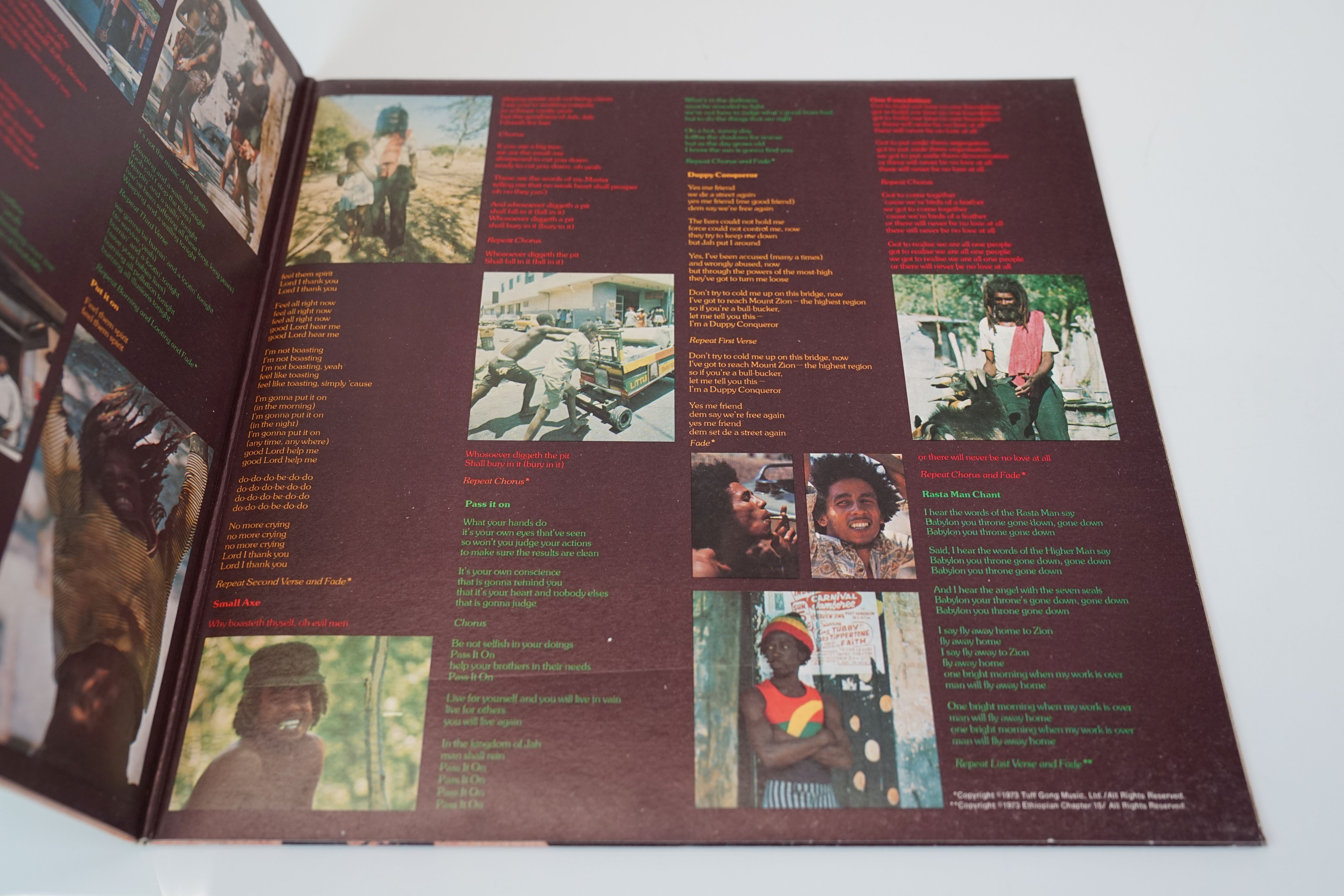 Vinyl - Small collection of 6 Bob Marley LPs to include Uprising, A Friction Herbsman, Natty - Image 35 of 39