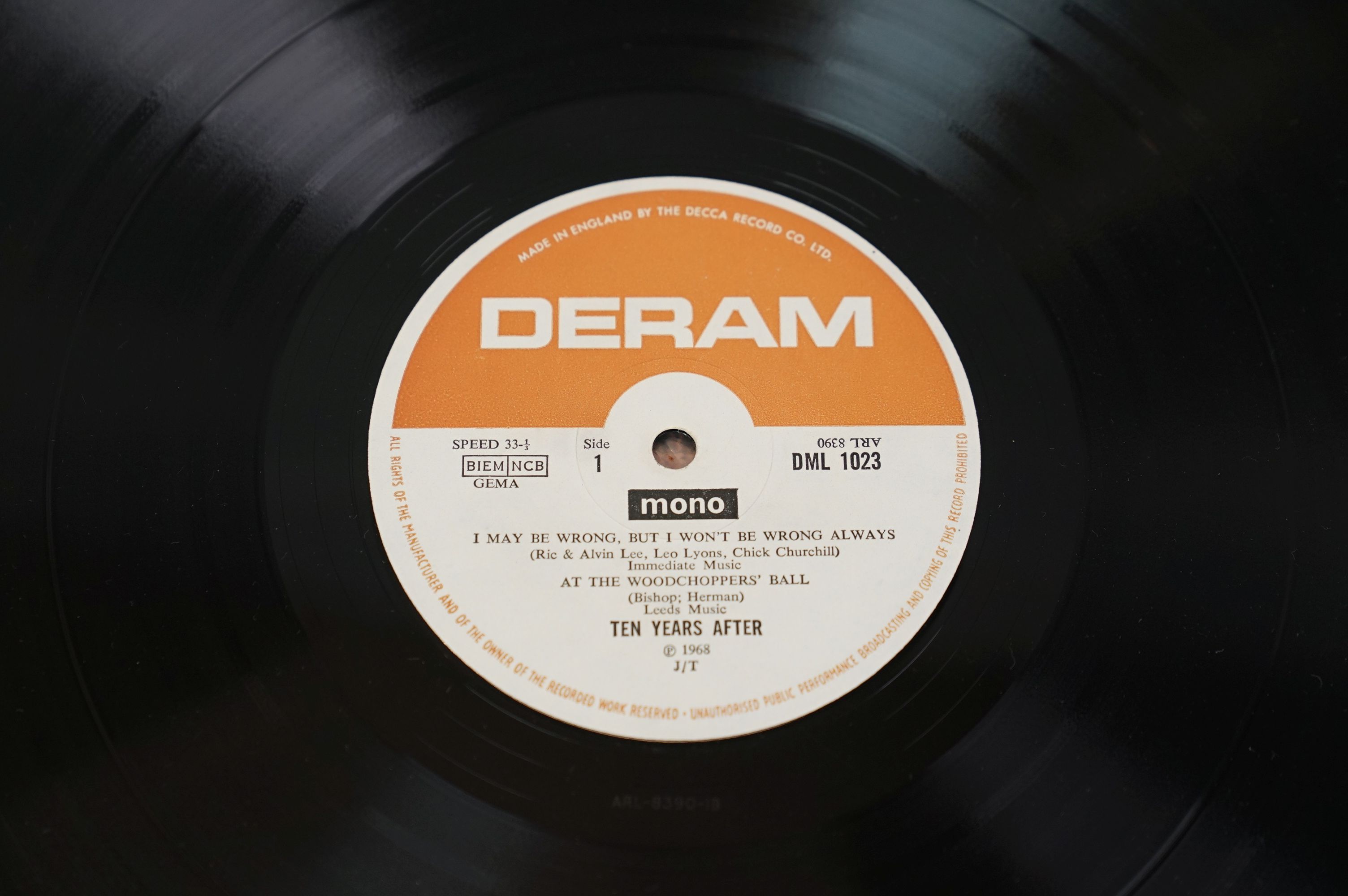 Vinyl - Ten Years After Undead LP on Deram mono DML1023 in ex - Image 7 of 7
