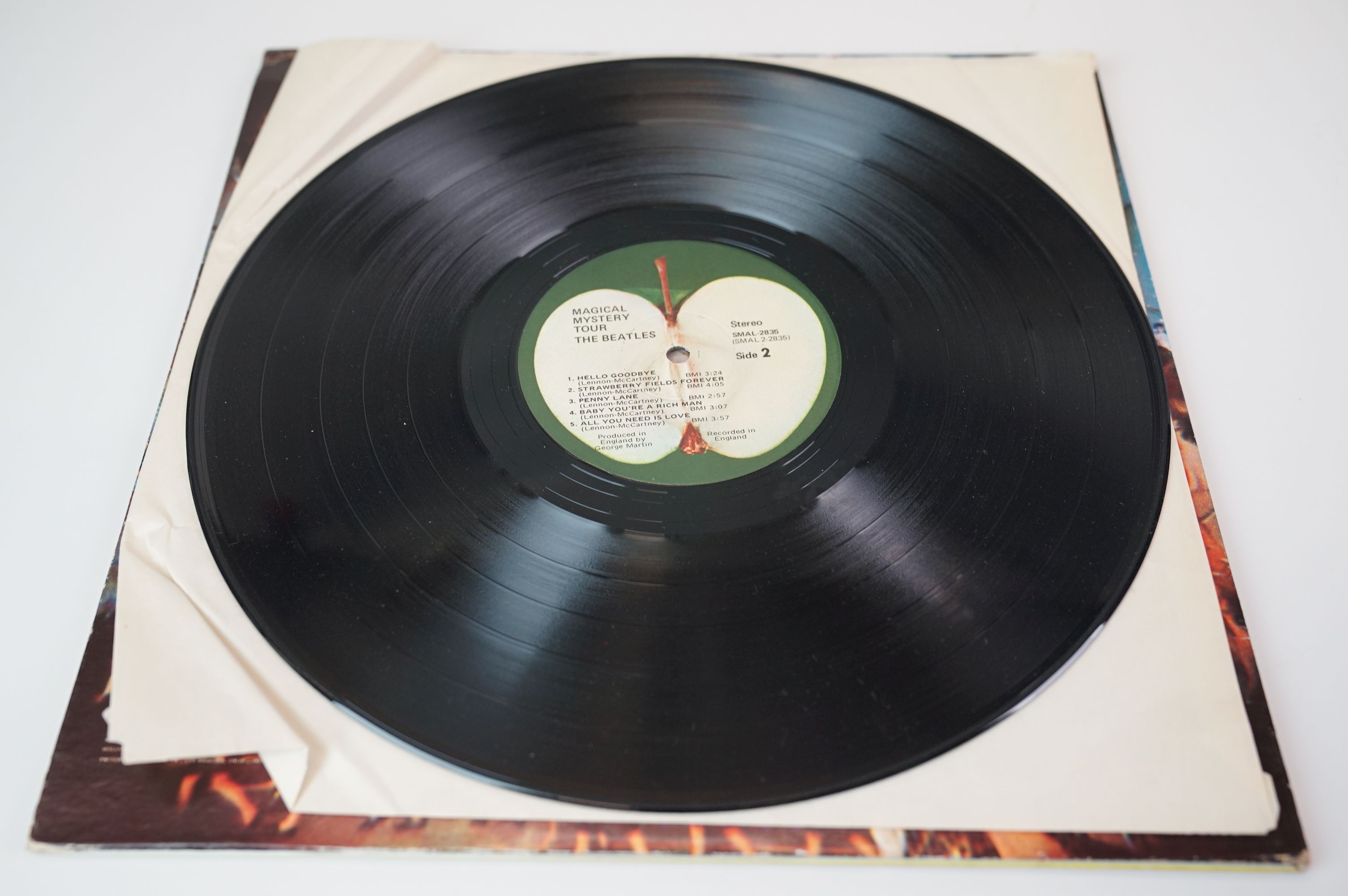 Vinyl - Five The Beatles reissue LP's to include Let It Be, A Hard Days Night, Abbey Road, Sgt - Image 27 of 34