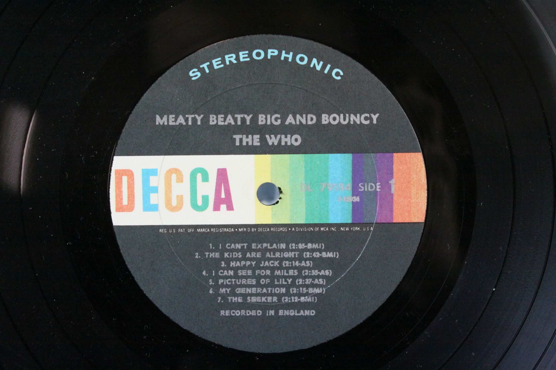 Music Memorabilia - The Who Meaty Beaty Big And Bouncy - fully signed by the band inc Keith Moon - Image 9 of 11