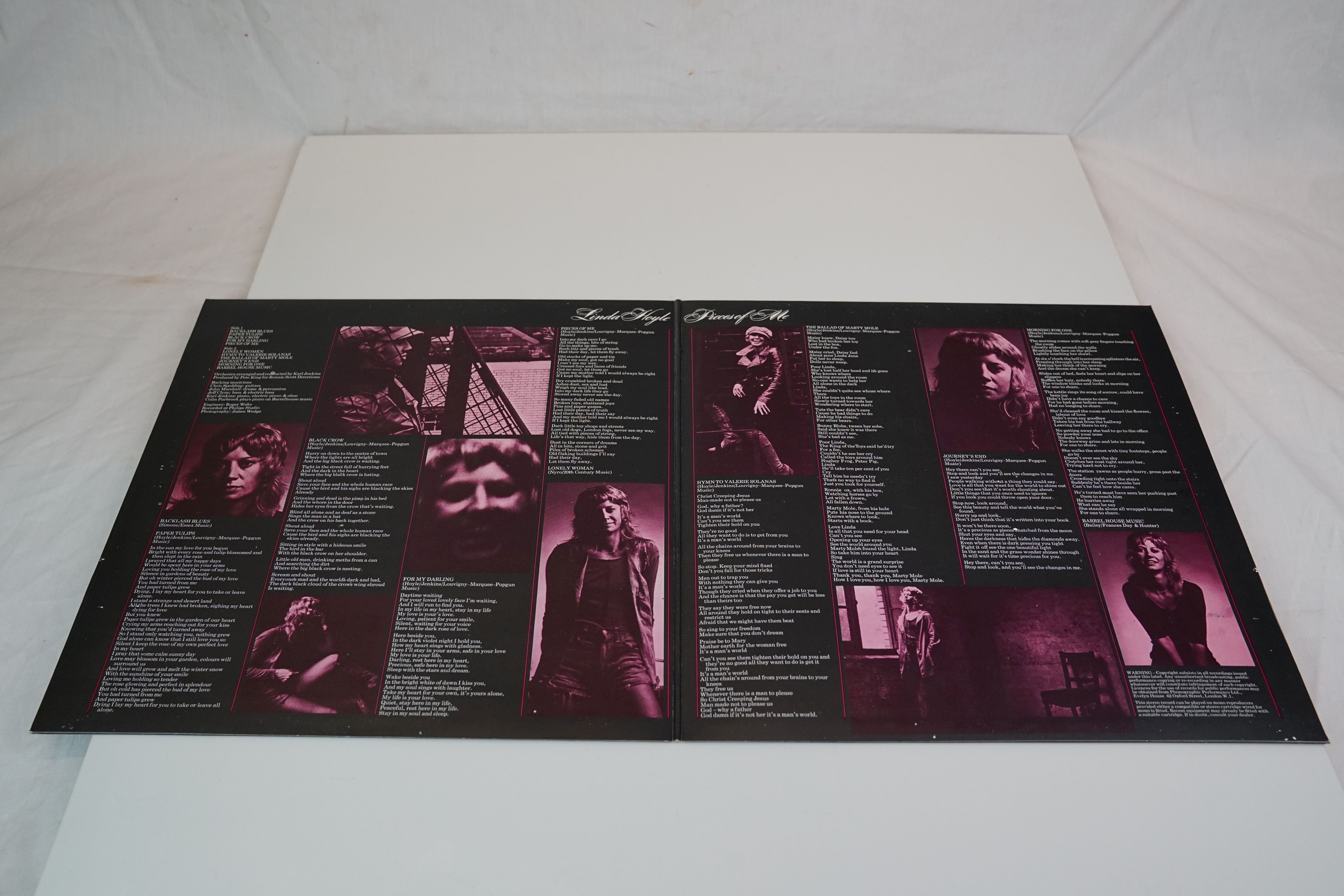 Vinyl - Linda Hoyle Pieces Of Me (Vertigo 630 060). Gatefold sleeve in Ex condition other than - Image 3 of 7