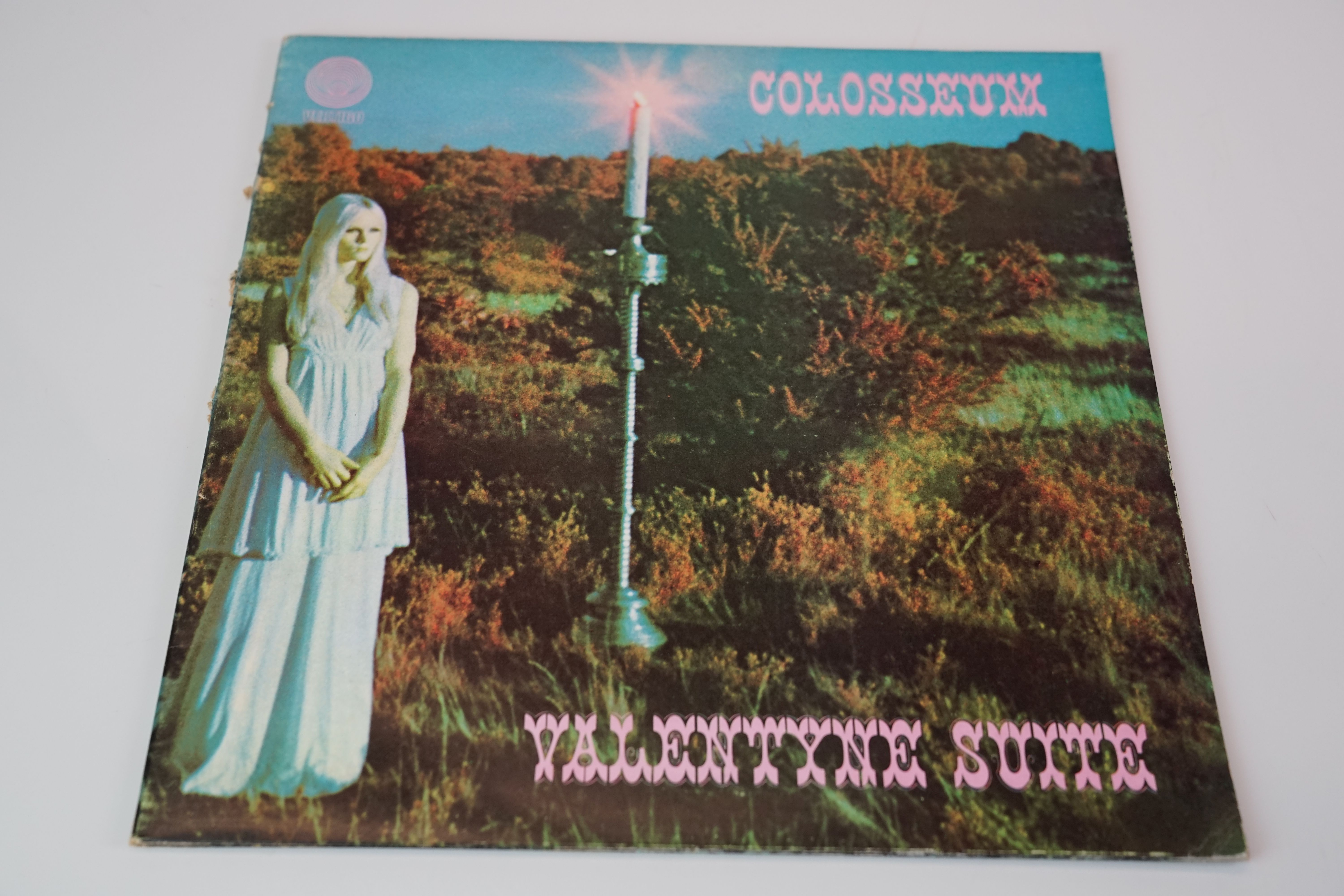 Vinyl - Colosseum Valentyne Suite LP on Vertigo VO1 with Phillips credit, swirl sleeve, vinyl ex,
