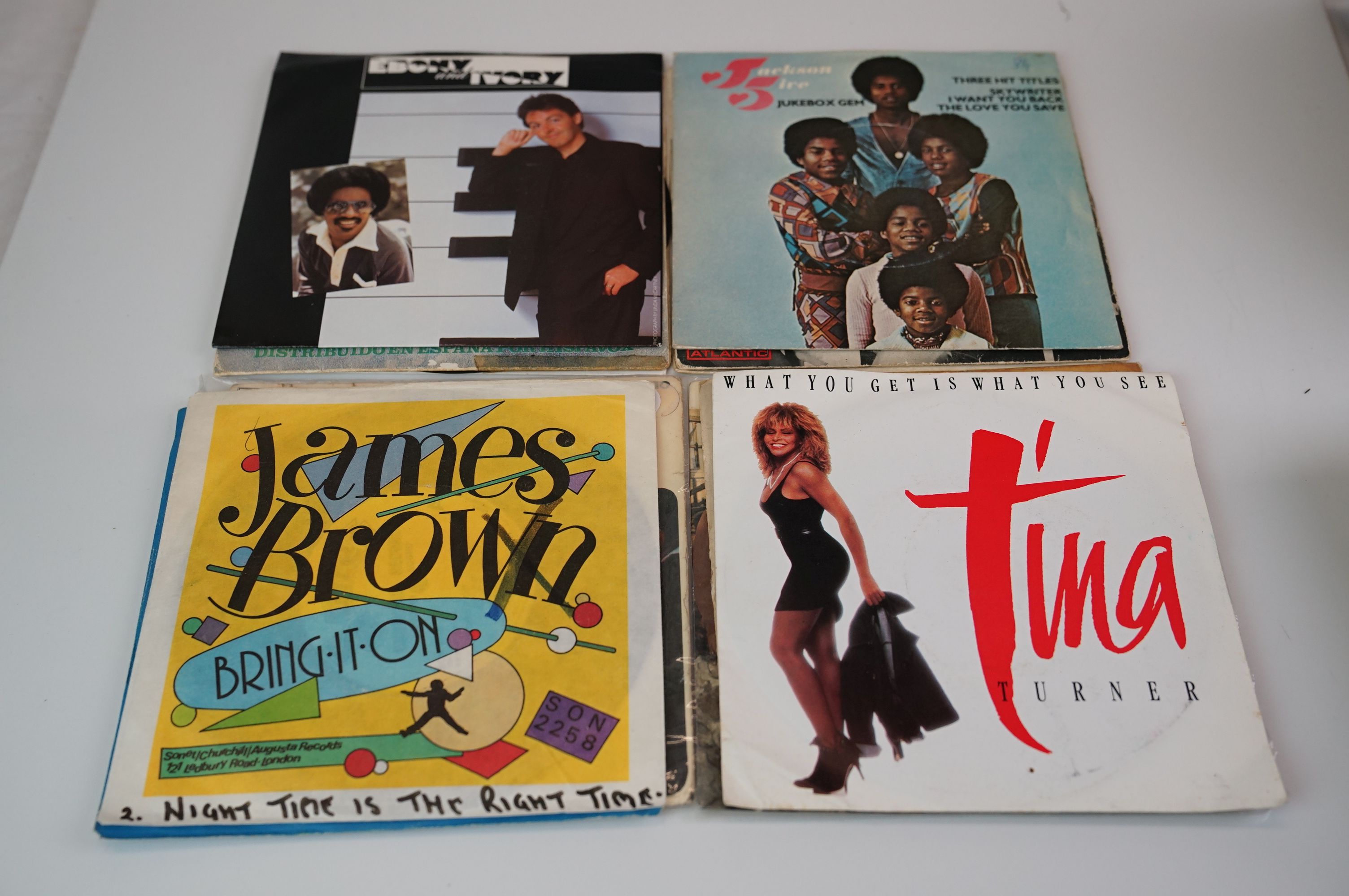 Vinyl - Over 80 Soul / Raggae / Jazz EPs and 45s many in picture sleeves - Image 21 of 31