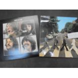 Vinyl - The Beatles two LP's to include Abbey Road (PCS 7088) Stereo French pressing with Her