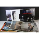Vinyl - Rock & Pop collection of over 20 LP's to include Moody Blues, The Police, Kate Bush and