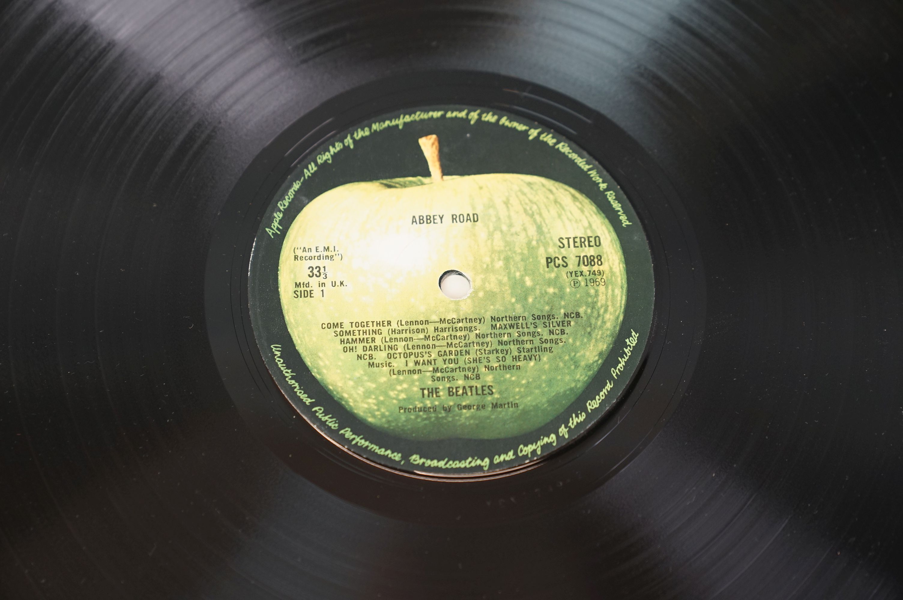 Vinyl - Five The Beatles reissue LP's to include Let It Be, A Hard Days Night, Abbey Road, Sgt - Image 16 of 34