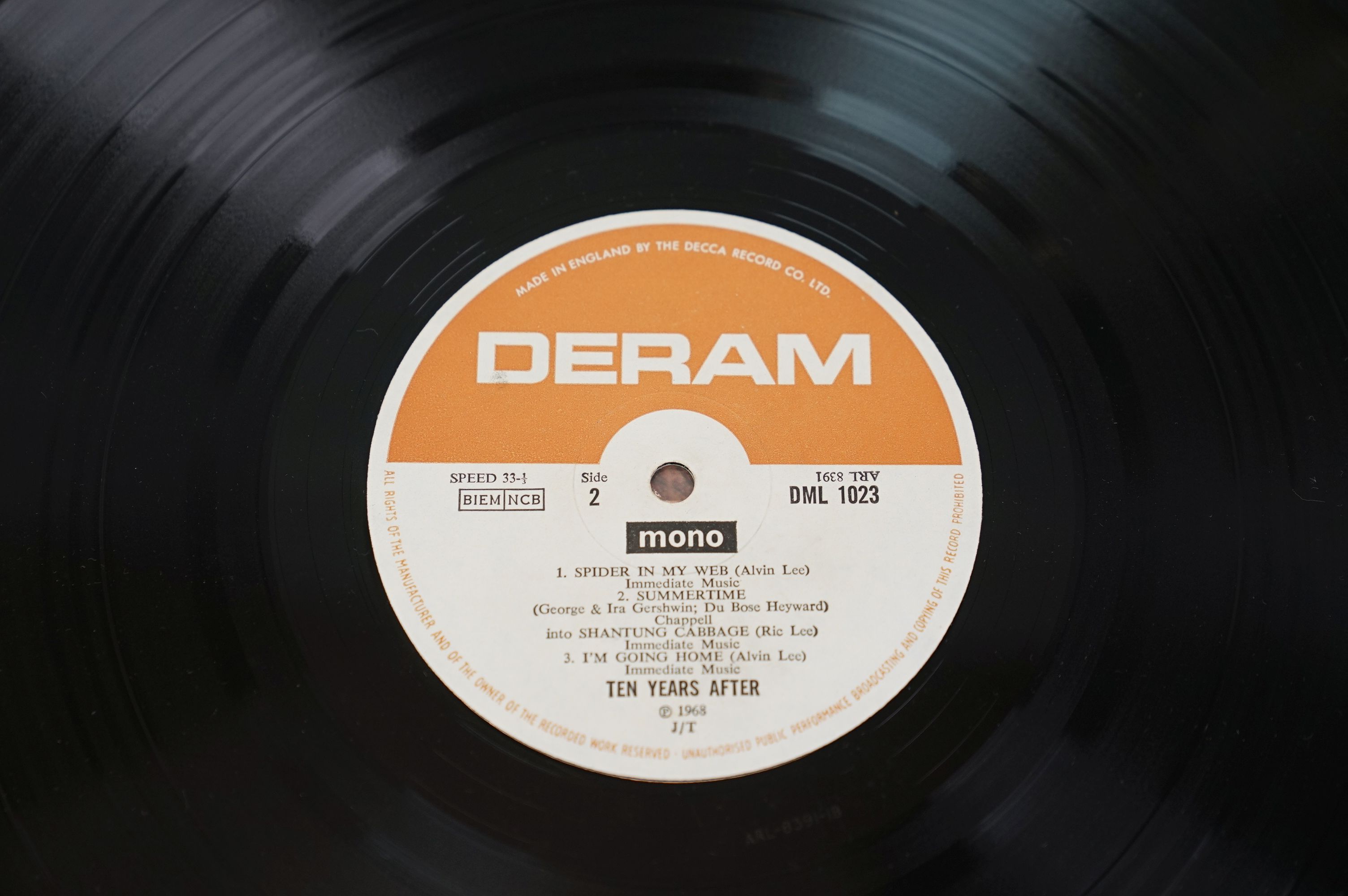 Vinyl - Ten Years After Undead LP on Deram mono DML1023 in ex - Image 6 of 7