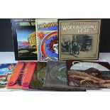 Vinyl - Grateful Dead / Jerry Garcia collection of 9 LPs to include 2 duplicates, features self