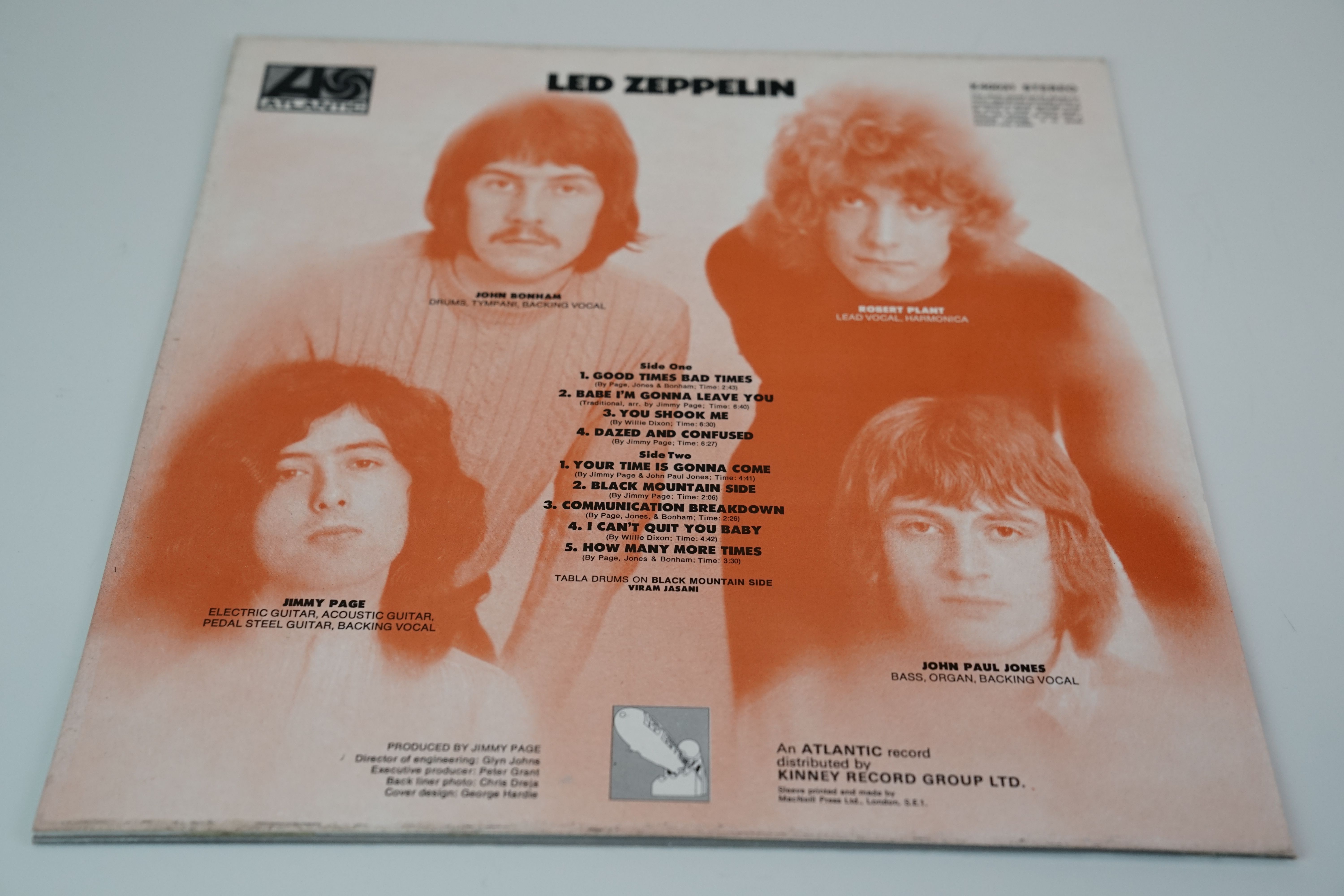 Vinyl - Three Led Zeppelin LPs to include I (K40031 orange green label), II (K40037 orange green - Image 3 of 18