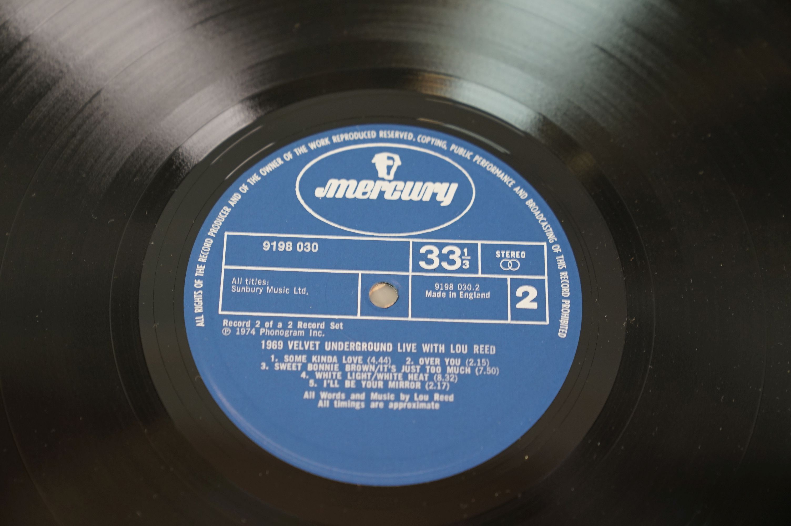 Vinyl - Four Velvet Underground LPs to include White Light/White Heat MGM 2353024, Loaded ( - Image 8 of 31