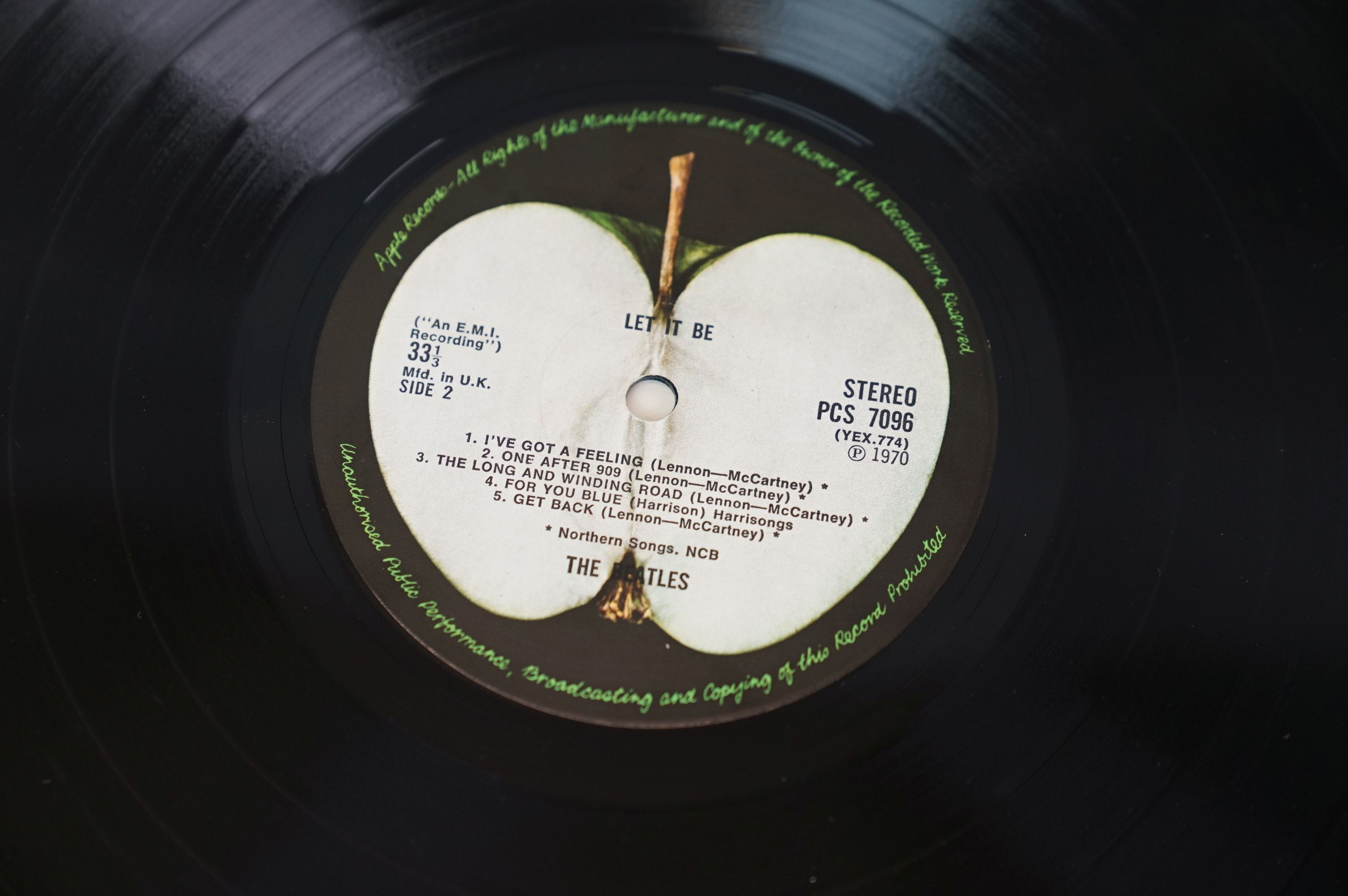 Vinyl - Five The Beatles reissue LP's to include Let It Be, A Hard Days Night, Abbey Road, Sgt - Image 22 of 34