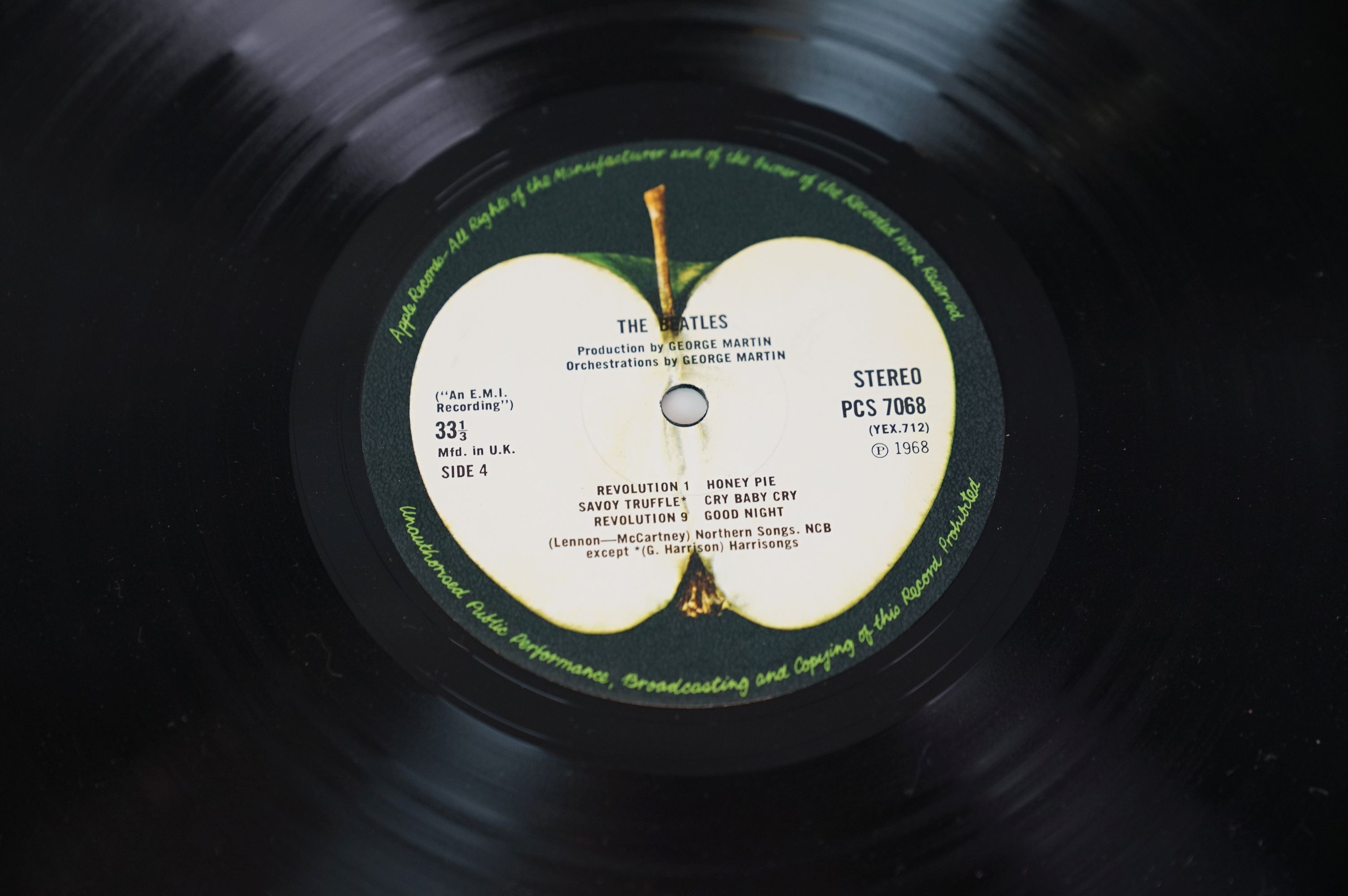 Vinyl - The Beatles White Album PCS7067/8 Stereo side opener no. 296130, 4 photographs and poster ex - Image 17 of 17