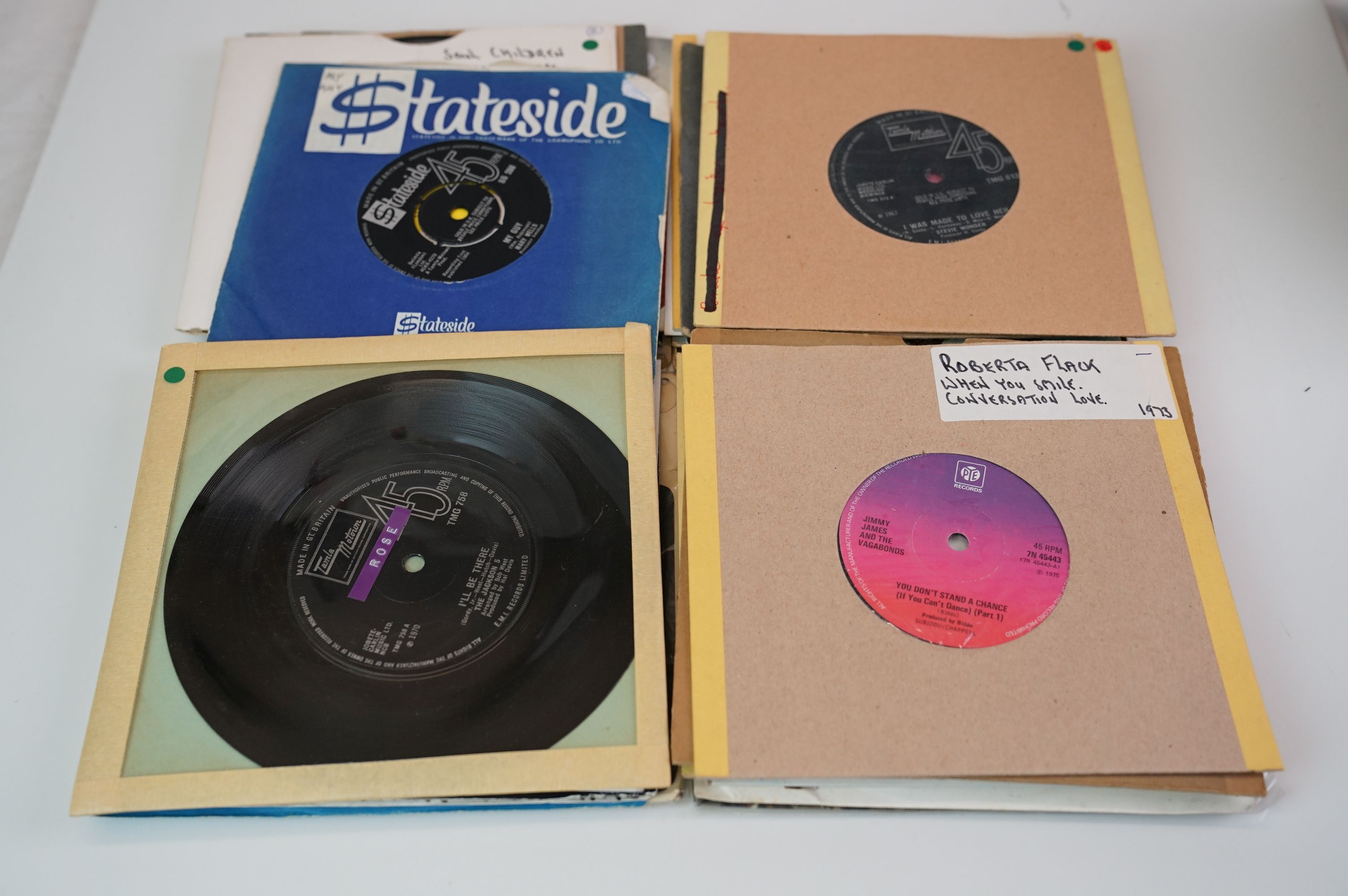Vinyl - Over 80 Soul / Raggae / Jazz EPs and 45s many in picture sleeves - Image 26 of 31