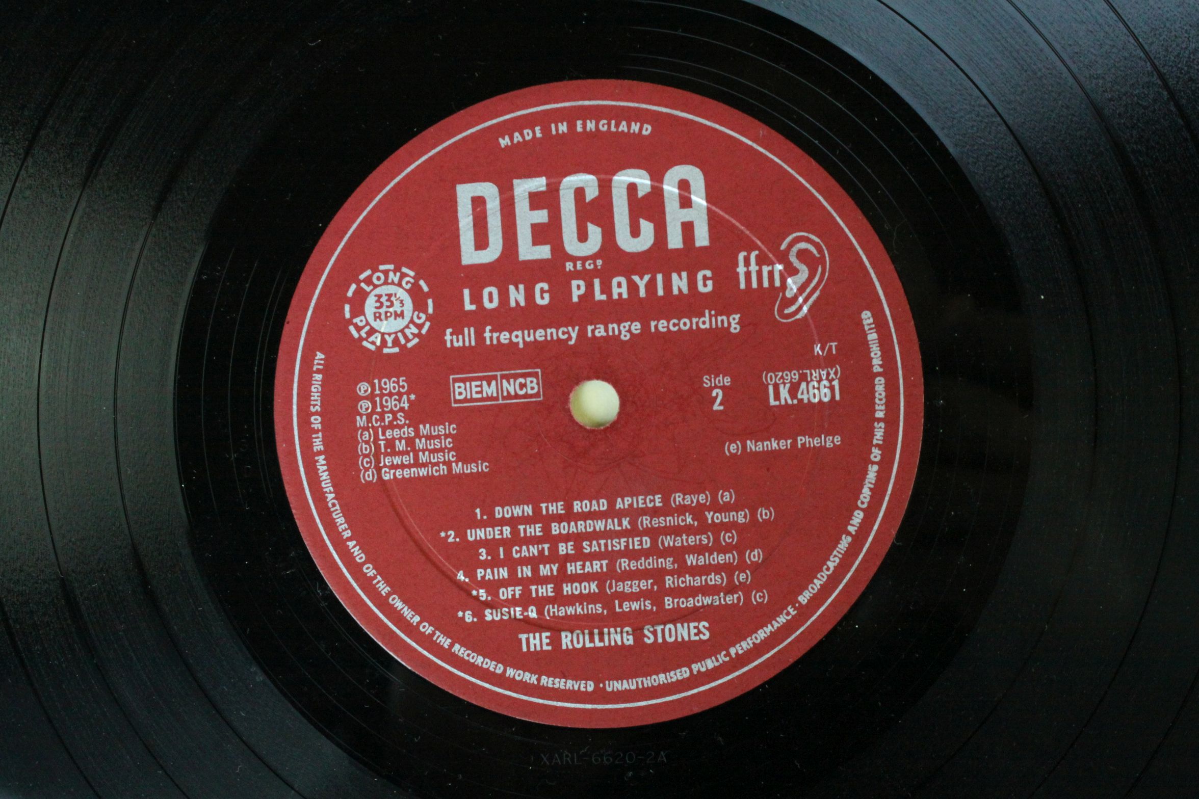 Vinyl - Two The Rolling Stones LPs to include no 1 on Decca LK4605 mono and no 2 LK4661 mono, - Image 4 of 12