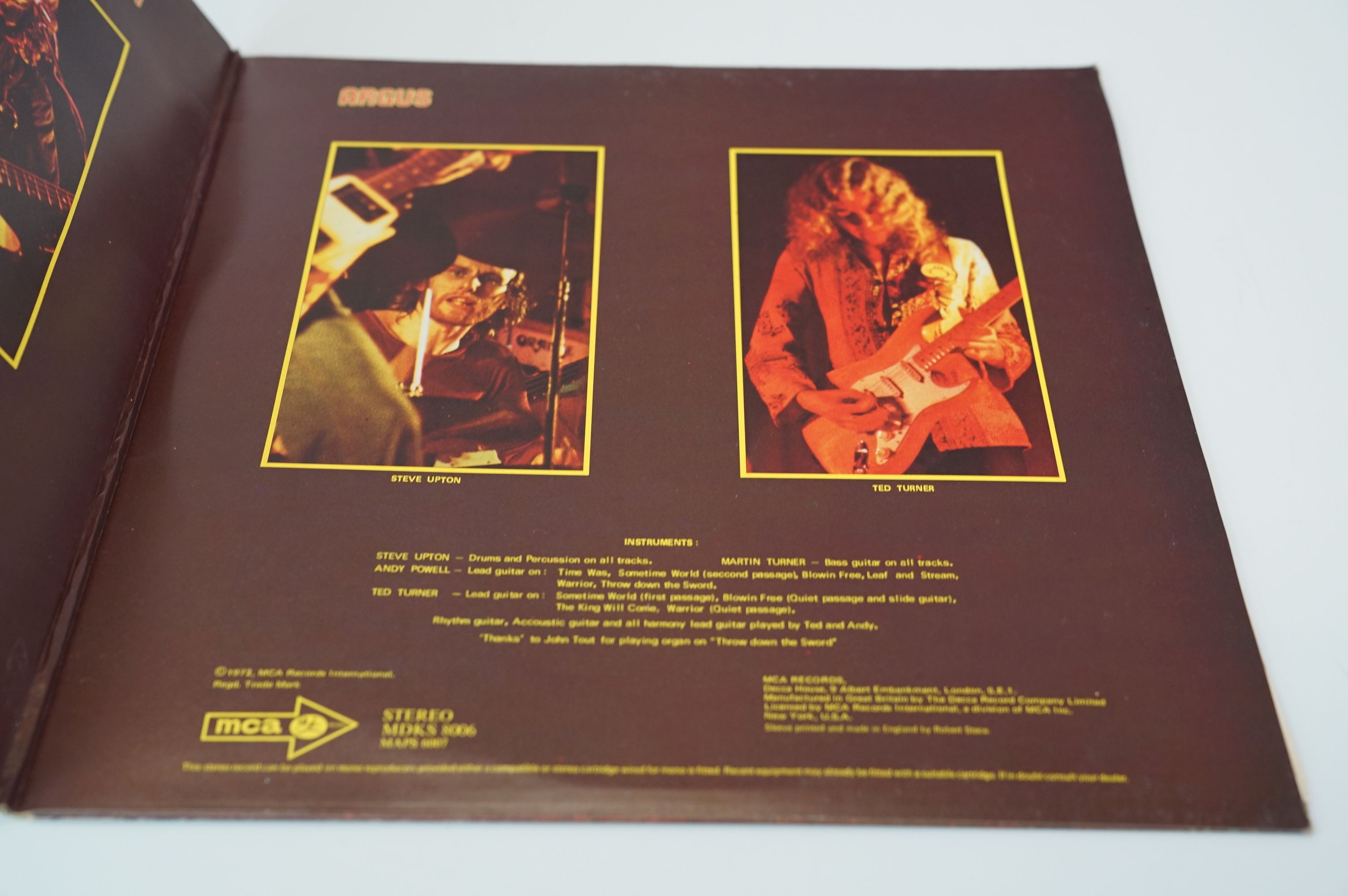 Vinyl - Wishbone Ash Argus on MCA MDKS 8006 vinyl & sleeves vg+ - Image 2 of 8
