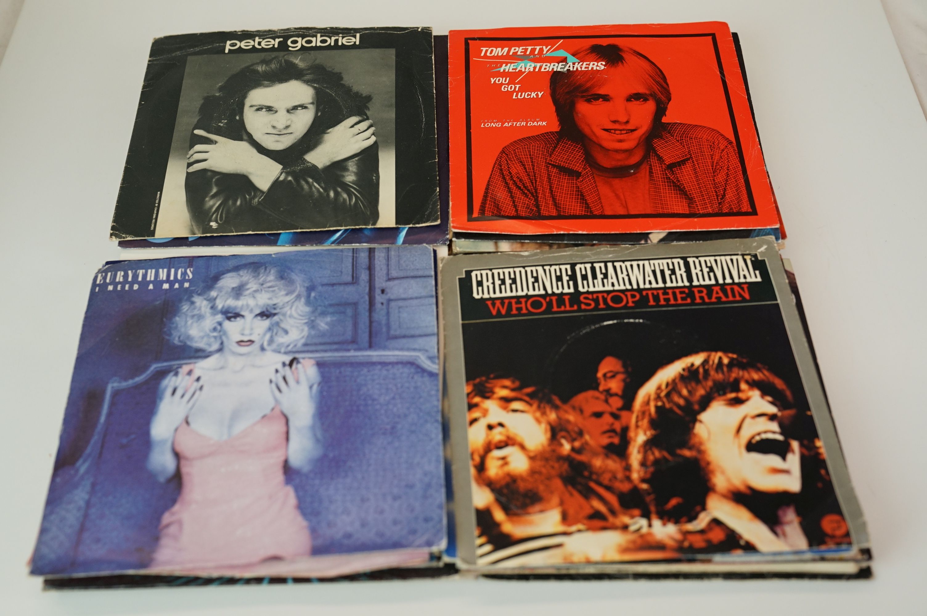 Vinyl - Collection of approximately 75 1970s Rock & Pop 45s in picture sleeves - Image 17 of 20