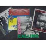 Vinyl - The Clash 4 LP's to include Self Titled (82000) orange and yellow label with Made In