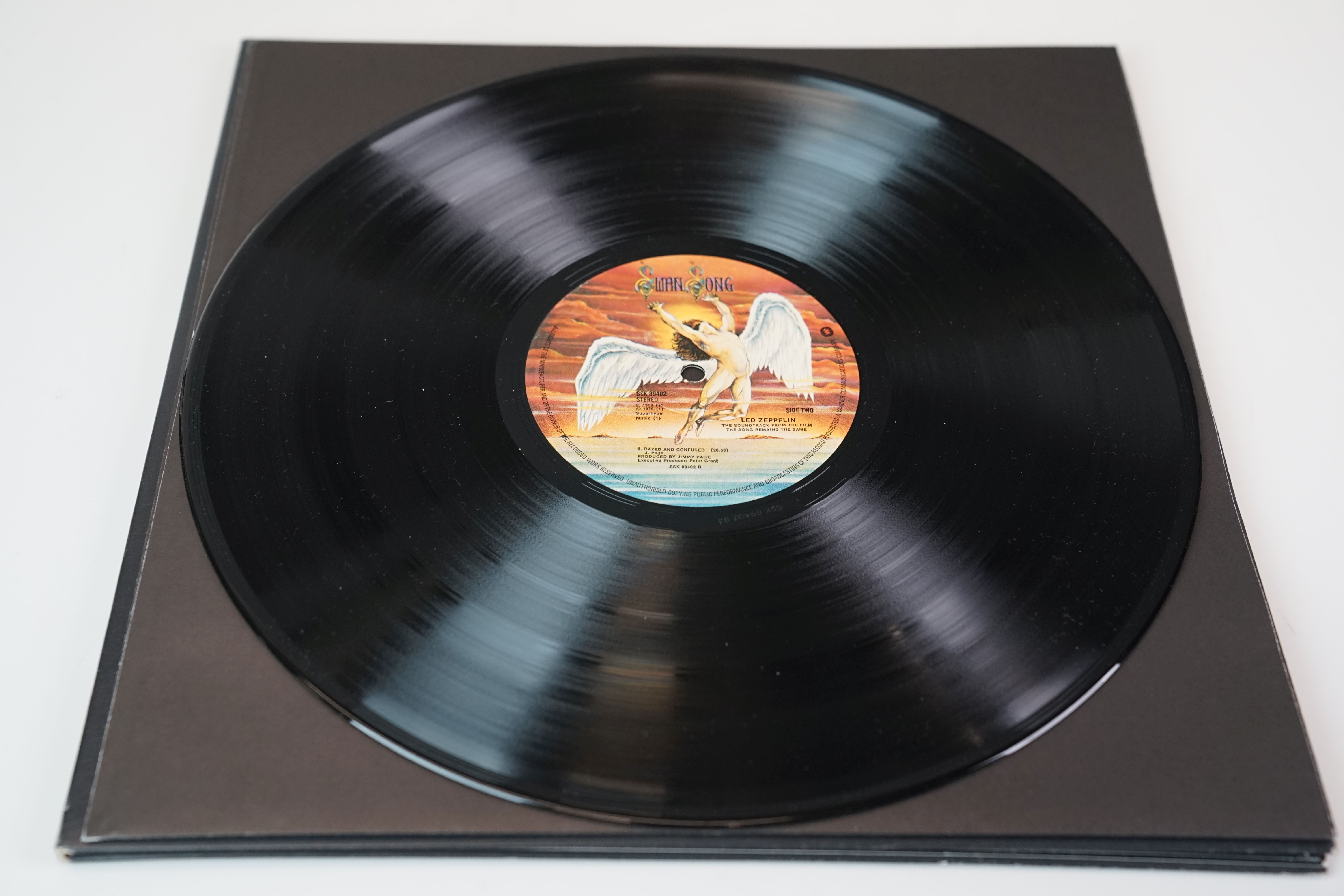 Vinyl - Three Led Zeppelin LPs to include I (K40031 orange green label), II (K40037 orange green - Image 12 of 18