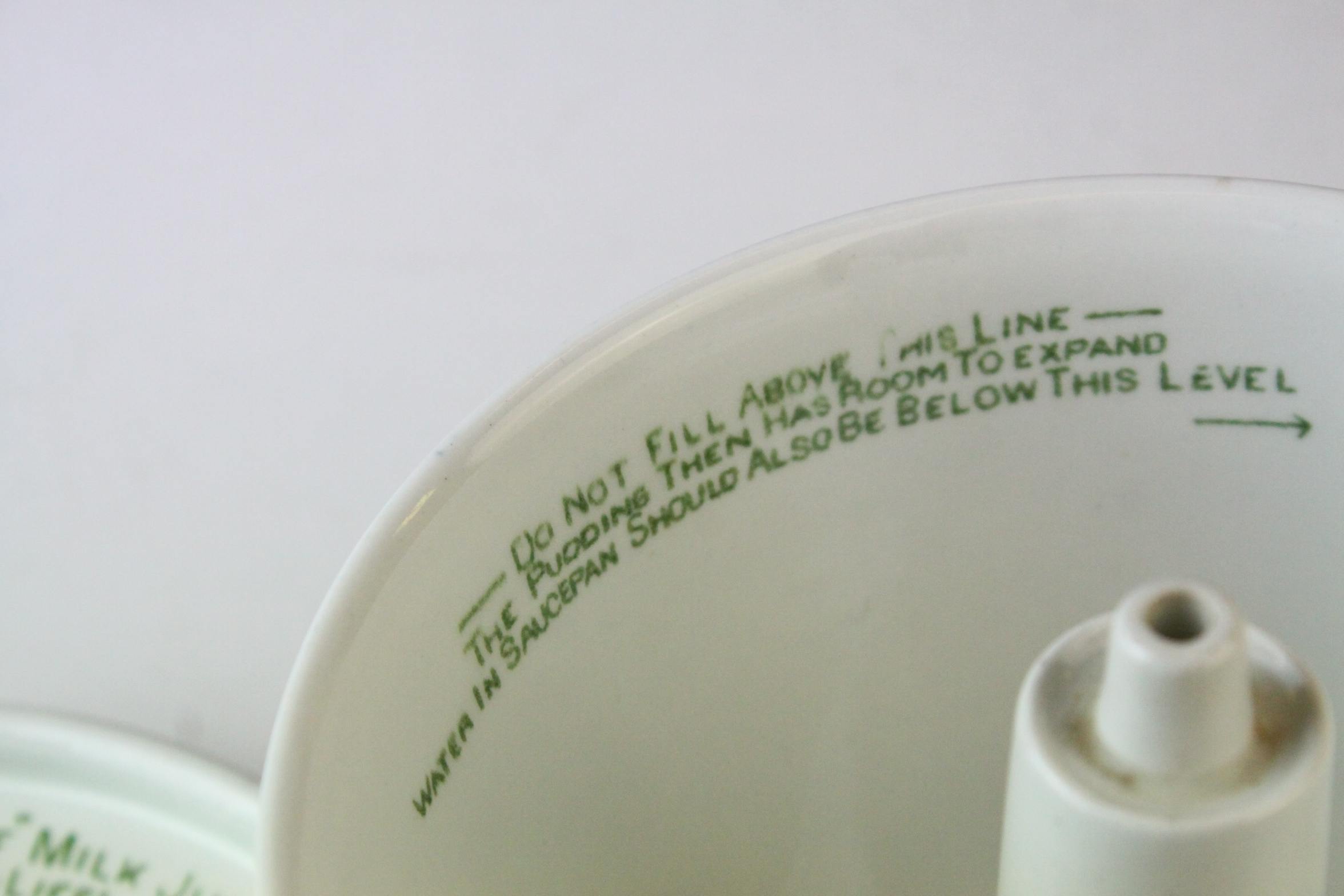 Early 20th century Grimwades Ceramic ' Quick-Cooker ' Bowl with transfer printed instructions, 17cms - Image 5 of 8