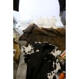 Three Full Size Cow Hide Rugs