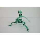 Murano Style Coloured Glass Model of an Octopus, 14cms long