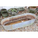 Large Vintage Tin Bath, 150cms long