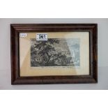 18th / 19th century A Rossini Etching Italian View