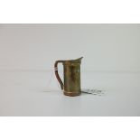 Brass Trench Art Miniature Jug, 5cms high