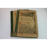 Volumes 1 and 2 ' Album De La Decoration ' each containing 60 planches (illustrative boards),