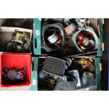 Motoring Interest - Two Trays of Mixed Items including Car Badges and Landrover Parts