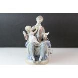 Lladro Figure Group ' Daddy's Girl ', model no. 5584, 24cms high