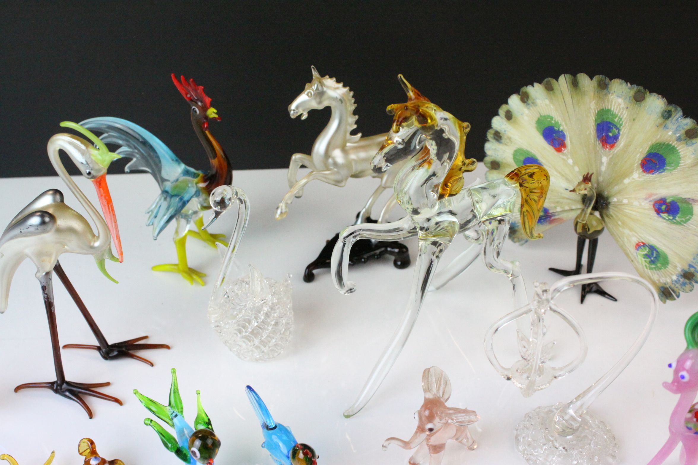 Collection of Miniature Glass Animals, approximately 30 - Image 17 of 17