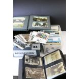 Postcards - Large Selection of Postcards, loose and in three albums, Early 20th century through Late