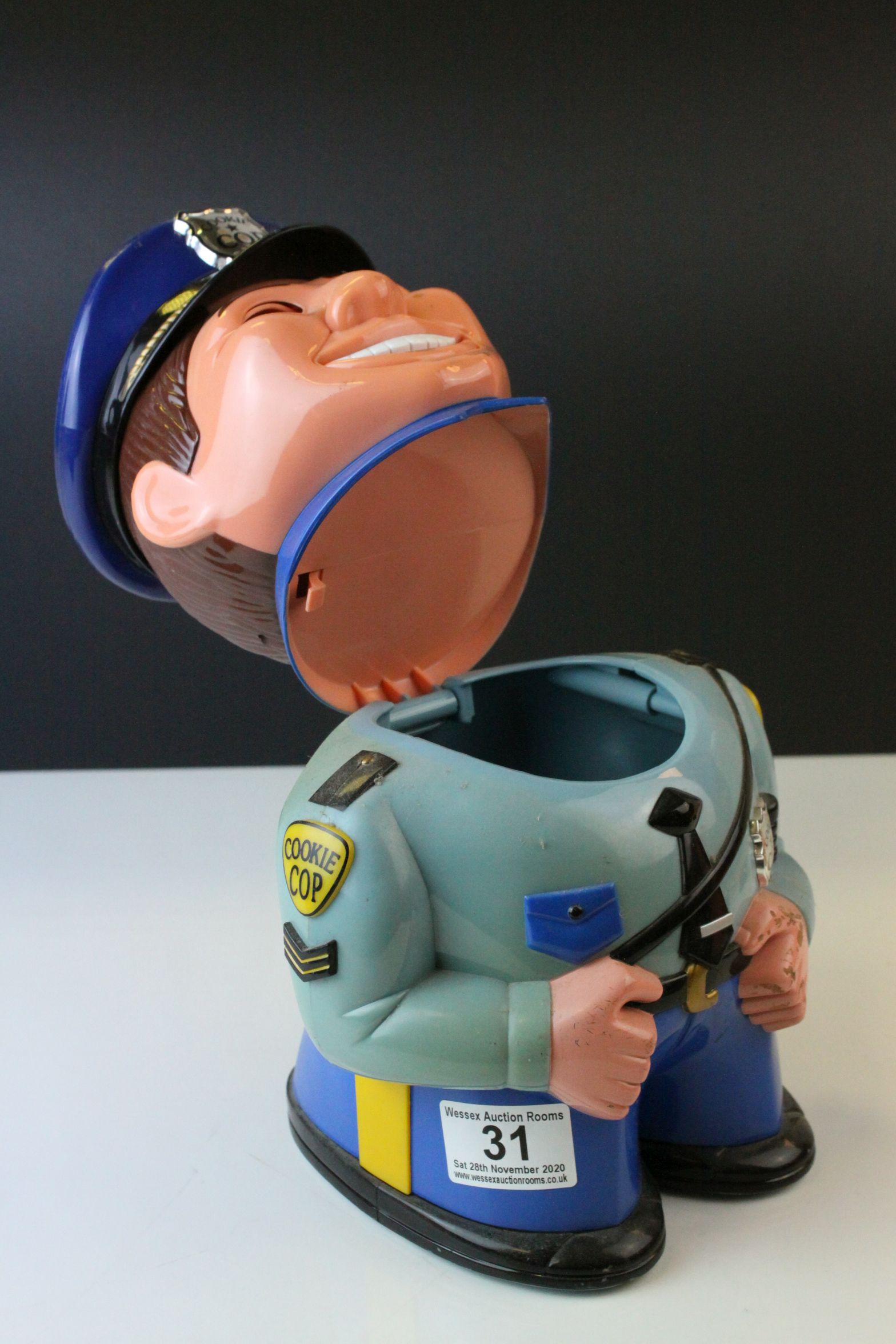 American Novelty Plastic ' The Original ' Cookie Cop ' Cookie Jar ' made by Fun-damnetal Too Ltd, - Image 3 of 6