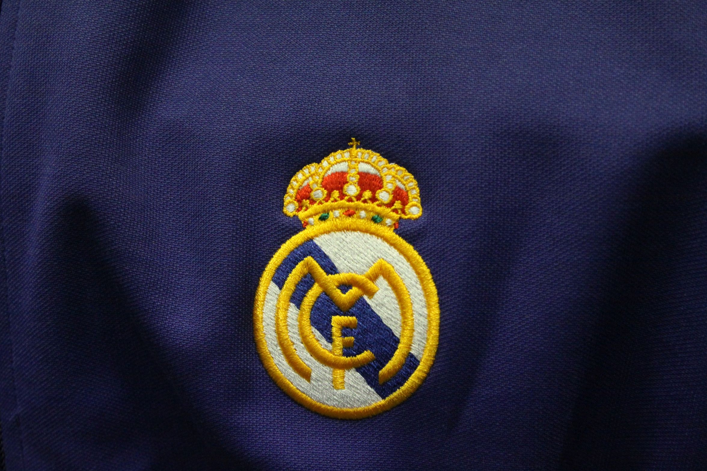 An Original Adidas Real Madrid football tracksuit top - Image 2 of 2