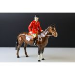 Beswick Huntsman (Standing), on Brown Horse, model no. 1501