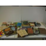 Box of Books mainly relating to Steam Trains, Travel, etc plus a Quantity of Great Trains Magazines