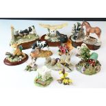 Collection of Border Fine Arts and other Model Animals and Birds including Border Fine Arts '