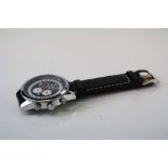 Gents Automatic Wristwatch on Leather Strap